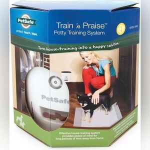 PetSafe Train N Praise Potty Training System Dog Trainer w/ Moisture Pads
